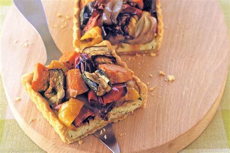 Roasted Vegetable Tart Recipes Delicious Au