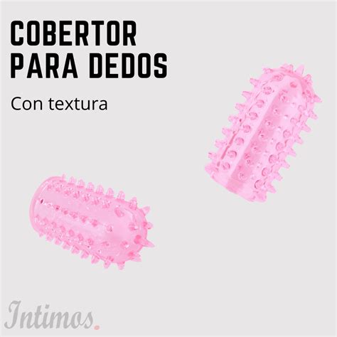 Cobertor Para Dedos Con Textura Intimos Sex Shop