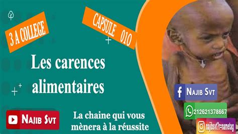 Les Carences Alimentaires Youtube