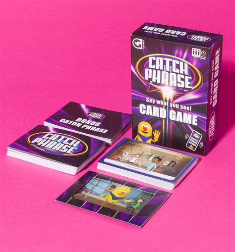 Catchphrase Say What You See Card Game