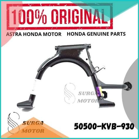 Jual Stand Main Standar Dua Jagrak Tengah Honda Vario Cw Karbu Ori