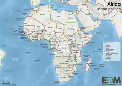 Mapa De Africa Con Nombres Edu Svet Gob Gt