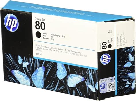 HP 80 - Print cartridge - 1 x black: Amazon.co.uk: Office Products
