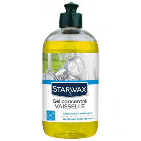 Gel vaisselle concentré 500ml STARWAX Leroy Merlin