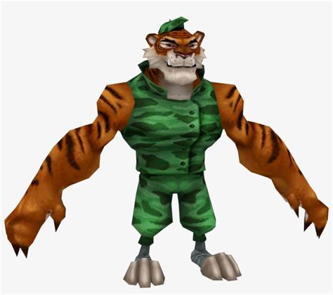 Tiny Tiger Crash Of The Titans Crash Bandicoot Titans Tiny Png Image