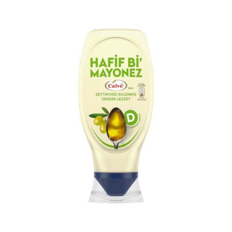 Calve Hafif Bi Mayonez Zeytinyağlı 355 Gr Marketpaketi