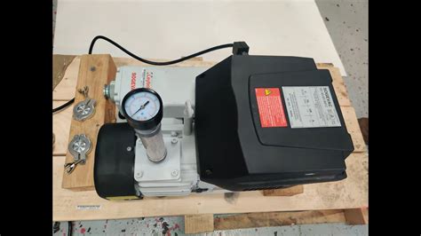 Leybold Sogevac Sv Bifc Rotary Vane Vacuum Pump Single Phase