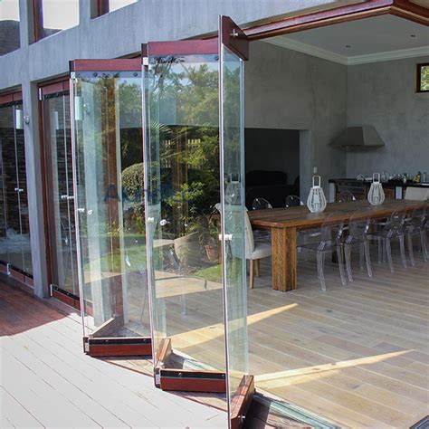 Modern Stainless Steel Framless Glass Bi Fold Door Or Accessories Buy Framless Glass Bifold