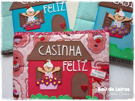 BAÚ DE LETRAS E v a e Scrapbook Coisinhas para sala de aula