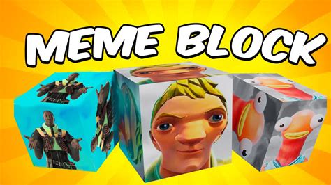 MEME LUCKY BLOCK 4950 1891 7646 By Dojomaps Fortnite Creative Map