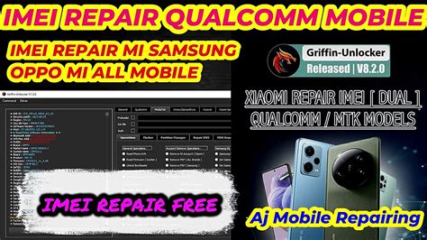 IMEI Repair No CREDIT FREE DUAL IMEI FOR XIAOMI Griffin Unlocker