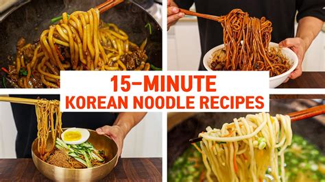 4 KOREAN Noodle Dishes That Anyone Can Make – Instant Pot Teacher