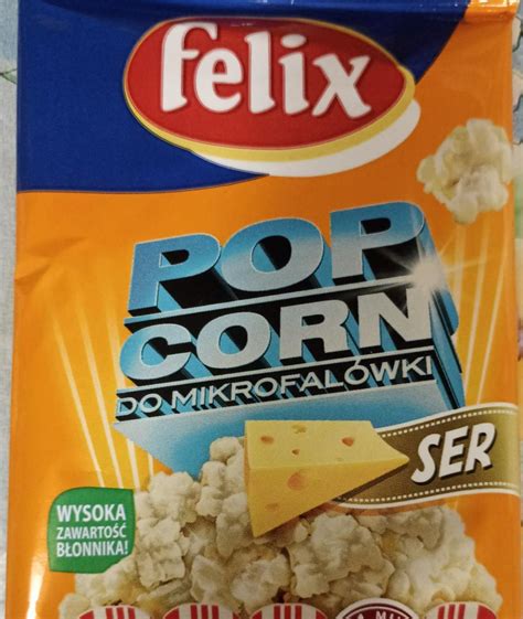 Popcorn Do Mikrofal Wki Ser Felix Kalorie Kj A Nutri N Hodnoty