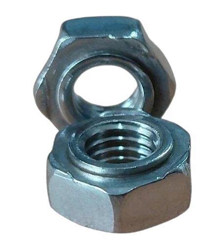 Stainless Steel Hexagon Weld Nut Thread Size Mm At Rs Piece In