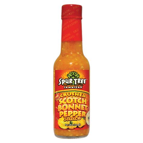 Spur Tree Crushed Scotch Bonnet Pepper Sauce 5oz