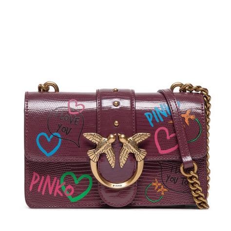 Borsetta Pinko Love Mini Icon Street Art Love Cl AL 22 23 PLTT 1P22SF