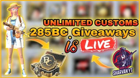 Pubg Lite Live Unlimited Custom Room Bc Bc Giveaway Pubg Lite