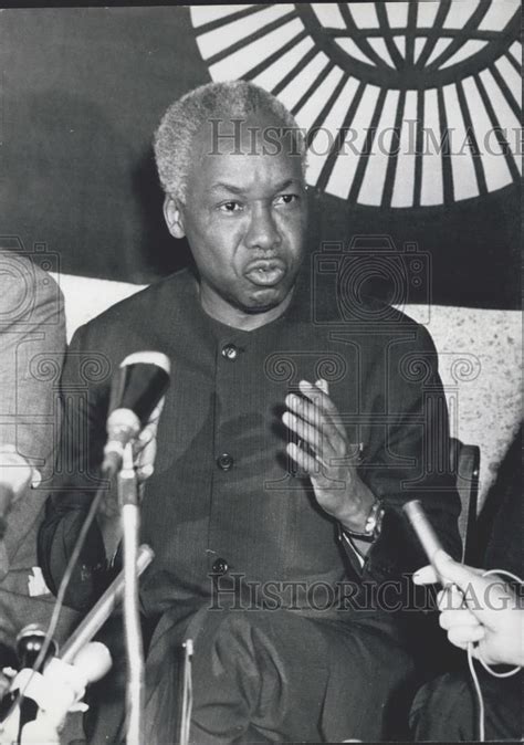 Press Photo President Julius Nyerere Tanzania Historic Images