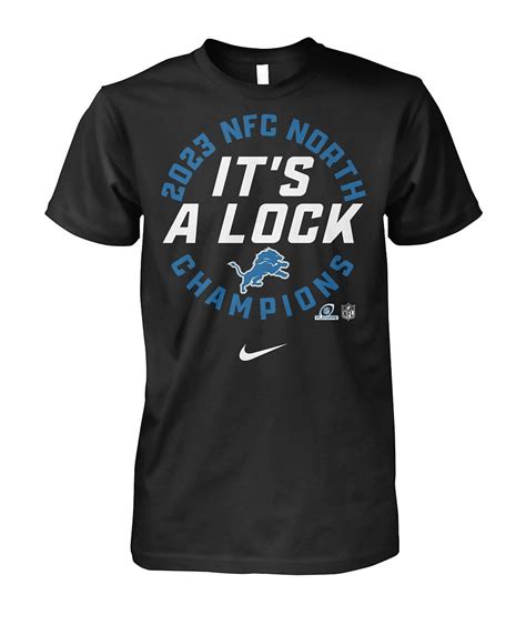 Detroit Lions Nfc North Division Champions 2023 Shirt