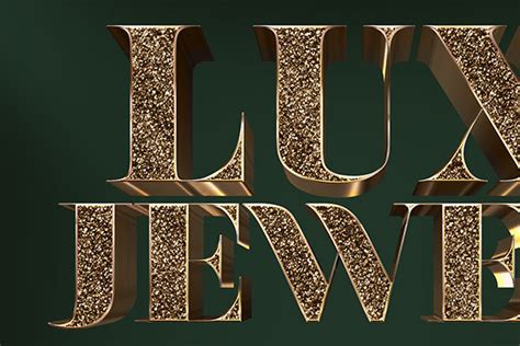 Glitter Gold 3d Text Effect Vol 2 Download Text Style Hyperpix