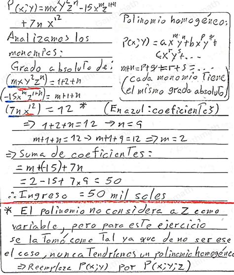 Solved El Ingreso De Una Empresa En Miles De Soles Est Dado Por La