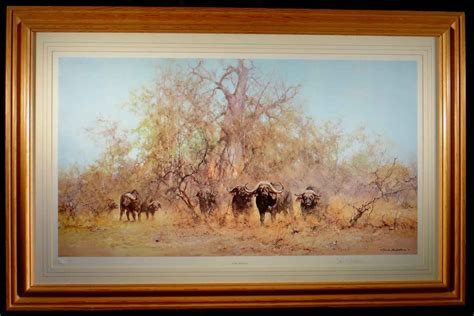 David Shepherd In The Thick Stuff Water Buffalo Limited Editions Prints