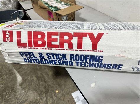 Gaf Liberty 3 Ft X 34 Ft 100 Sq Ft Sbs Self Adhering Cap Sheet