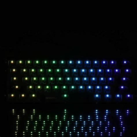 Geek Customized GK61 Hot Swappable 60% RGB Keyboard Customized Kit PCB ...