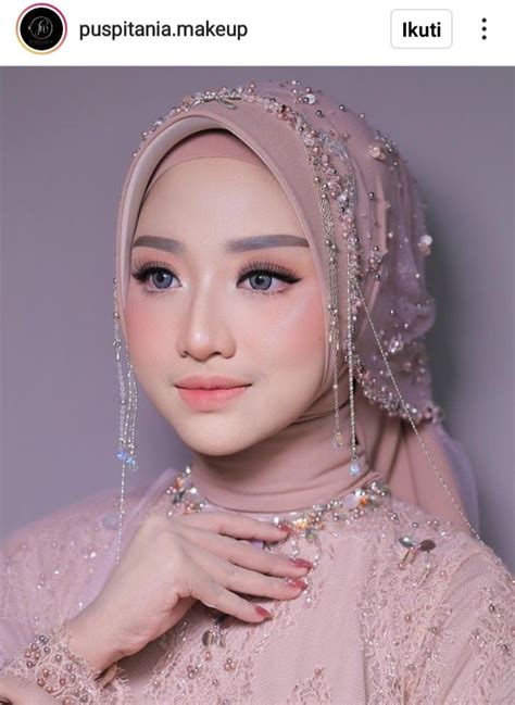 Pin Oleh Ittstuff Di Wedding Kerudung Pengantin Makeup Pengantin