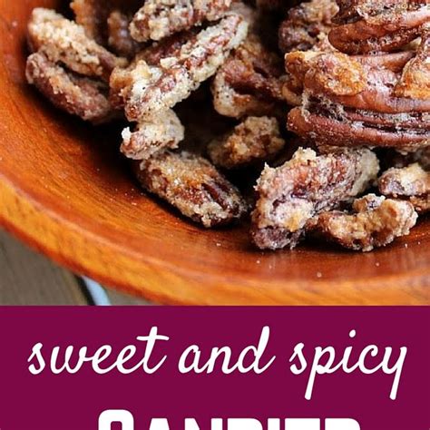 Sweet And Spicy Candied Bourbon Pecans Recipe Yummly Recipe Sweet