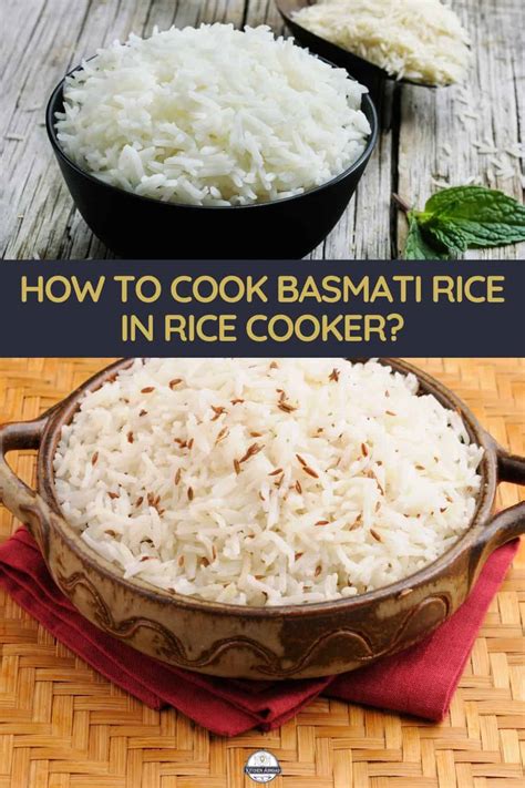 How To Cook Basmati Rice In Rice Cooker