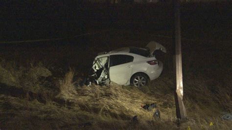 Witness Recalls Fatal Single Vehicle Calgary Crash Where Car Split In