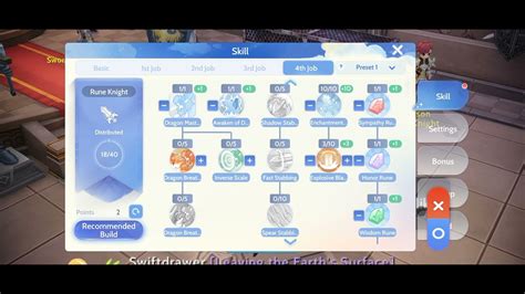 Selecting Rune Knight Skills Ragnarok Origin YouTube
