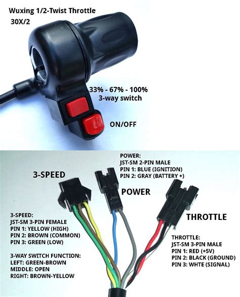 Electric Bike Trottle Wiring