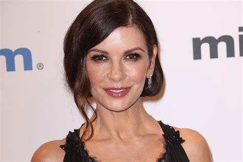 Catherine Zeta Jones Naked Dress Is Sheer Sequined Perfection Scoopnest