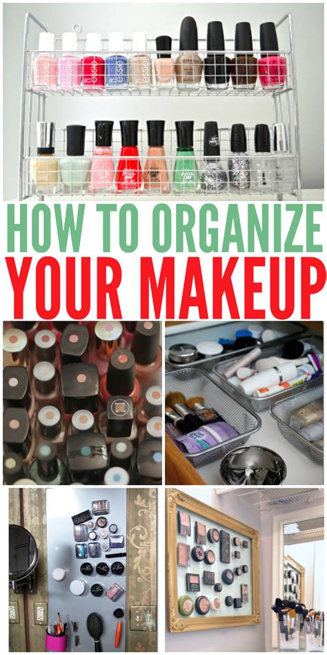 Clever Ways To Organize Your Makeup