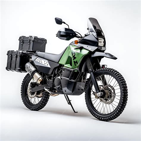 Premium Ai Image Kawasaki Klr650 A Bulletproof Adventure Workhorse