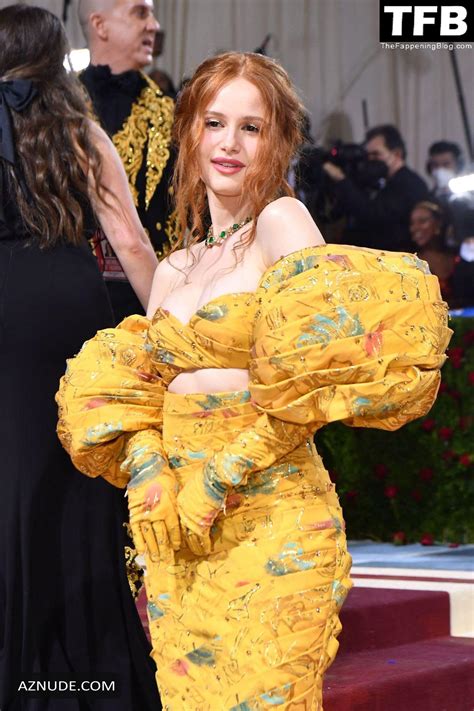 Madelaine Petsch Sexy Seen Showing Off Her Stunning Figure At The Met