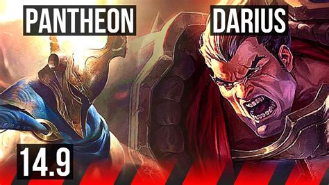 Pantheon Vs Darius Top Games Kr Master Youtube