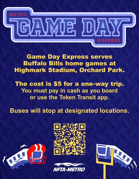 Game Day Express Is An Easy Travel Option for Buffalo Bills Home Games ...