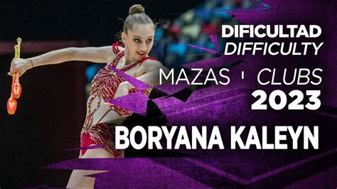 Boryana Kaleyn Clubs Difficulty 2023 Youtube