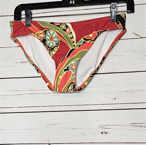 Athleta Swim Athleta Paisley Print Bikini Bottoms Poshmark