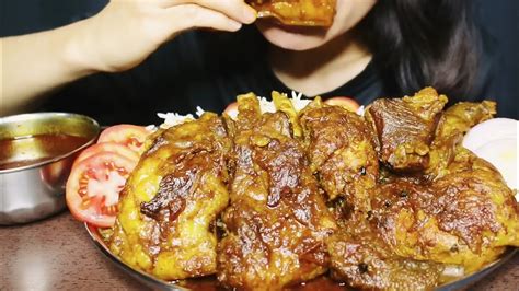 Desibihari Style Mutton Curry Fish Intestine With Rice Eating Spicy