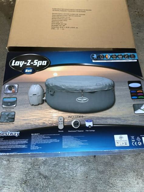 Lay Z Spa Bali Person Led Lights Hot Tub Free Next Day Delivery For Sale From United Kingdom