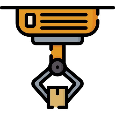 Robotic Arm Special Lineal Color Icon