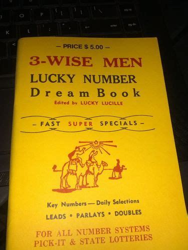 3 Wise Men Lucky Number Dream Book By Lucky Lucille All Systems