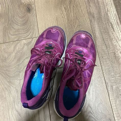 Hoka One One Purple Running Shoes Gem