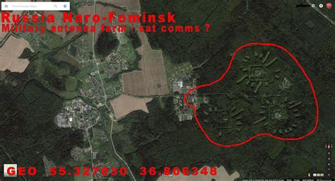 Naro-Fominsk Russia. Military comms.