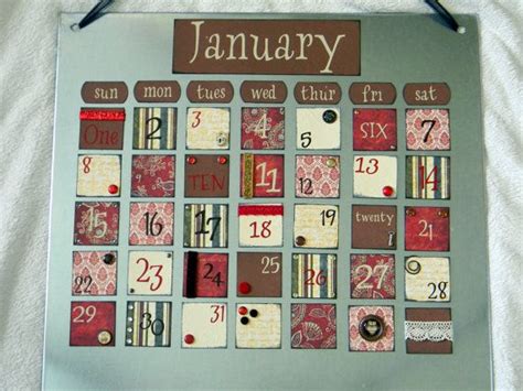 Yearly Decorative Calendar Etsy Cool Calendars Calendar Cute Paper