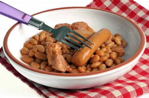 Cassoulet à la saucisse au cookeo